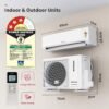 Inverter Split AC(Copper, Smart View Display,