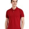 Symbol Men's Cotton Rich Solid Polo Tshirt